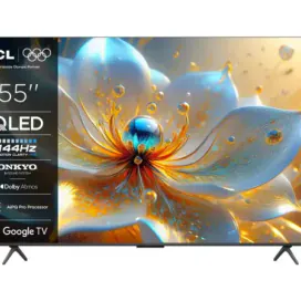 TCL Televizor QLED SMART TCL 55T8C, 4K Ultra HD, 139cm, Negru - IT-Fashion.ro