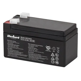 REBEL ACUMULATOR STATIONAR SLA 12V 1.3AH REBEL BAT0404 - IT-Fashion.ro