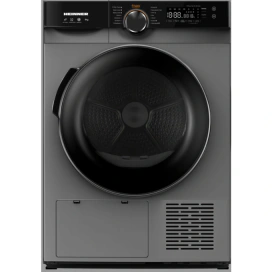 HEINNER Uscator de rufe cu pompa de caldura HEINNER HHPD-M8K3SA++, 8 kg, 14 programe, Clasa D, Argintiu - IT-Fashion.ro