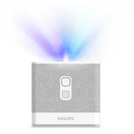 PHILIPS Videoproiector portabil PHILIPS Screeneo UL5 Smart 550 Full HD, Wi‑Fi dual band, Bluetooth 4.2, White - IT-Fashion.ro