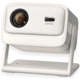 XIAOMI Videoproiector XIAOMI WANBO VALI 1 PRO 1080p FHD, 900 ANSI lumeni, Google TV, Dolby Audio, Beige - IT-Fashion.ro