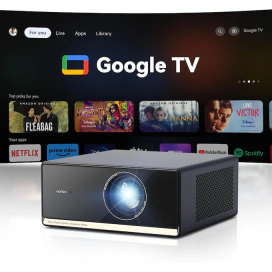 XIAOMI Videoproiector XIAOMI Wanbo X5 Pro 2025, LCD, FullHD, Wi-Fi, Bluetooth, HDR10, Google TV, Black - IT-Fashion.ro