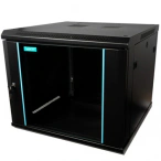 SPACER Rack SPACER SPCW-9U-600-BK-03, 19inch, 9U, Black - IT-Fashion.ro