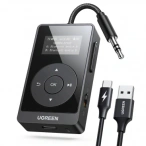 UGREEN Transmitator / Receptor UGREEN BT503, Bluetooth 5.3, 300mAh, Negru - IT-Fashion.ro