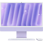 Apple All-In-One PC Apple iMac 24 inch 4.5K Retina Z1EU0014B, Apple M4, 32GB RAM, 512GB SSD, 10 core GPU, macOS Sequoia, INT keyboard, Purple - IT-Fashion.ro