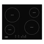 Samus Plita incorporabila cu inductie SAMUS PSI-64BG8, 4 zone de gatit, Negru - IT-Fashion.ro