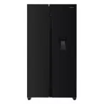 HEINNER Side by side HEINNER HSBS-H439NFBKWDE++, 436 litri, No Frost, Clasa E, Dozator de apa, Negru - IT-Fashion.ro