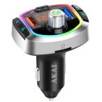 AKAI Modulator FM Bluetooth AKAI FMT-63BT, Black - IT-Fashion.ro