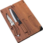 NEXTOOL Set unelte de bucătărie outdoor NEXTOOL NE20171 cu cuțit Santoku și foarfecă din oțel inoxidabil - IT-Fashion.ro