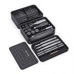 Jimi HOME Kit reparatii electronice JIMI HOME FM-3, 100 buc, Otel, Gray - IT-Fashion.ro