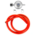 TEESA Set reductor gaz cu furtun si coliere TEESA TSA0094, 1m - IT-Fashion.ro