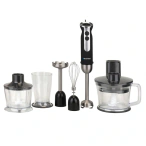 BLAUPUNKT Mixer vertical Blaupunkt HBD801BK, 1000 W, 2 viteze, accesorii: cana gradata,tocator,tel,feliator/razatoare cu 3 accesorii, zdrobitor cartofi - IT-Fashion.ro