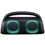 AKAI Boxa portabila activa Akai ABTS-100, 60 W, Bluetooth, USB, slot card microSD, Aux in, radio FM, functie Karaoke, lumini dinamice, negru, microfon - IT-Fashion.ro