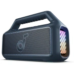 Anker Boxa portabila Anker Soundcore Boom 2, 80W, BassUp 2.0, IPX7, Lumini RGB, Bluetooth 5.3, Albastru - IT-Fashion.ro