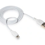 XO Cablu de date si incarcare XO NB103, USB-A - Lightning, 18W, 2m, Alb - IT-Fashion.ro
