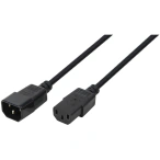 LOGILINK Cablu prelungitor alimentare LOGILINK C13-C14, 3m, 10A - IT-Fashion.ro