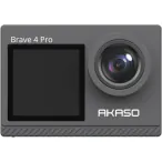 Akaso Cameră de acțiune Akaso Brave 4 Pro 4K 30fps, 20MP, stabilizare 6 axe, Wi-Fi, ecran dual - IT-Fashion.ro