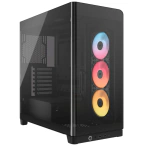 CORSAIR Carcasă CORSAIR 4500X RS-R ARGB, Mid Tower, E-ATX, Tempered Glass, Black - IT-Fashion.ro