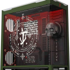 HAVN Carcasa HAVN HS 420 DOOM The Dark Ages HVN-CA-HS420-05-DOOM, E-ATX, Mid Tower, Tempered Glass, Limited Edition, Green - IT-Fashion.ro