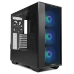 Lian LI Carcasa LIAN LI LANCOOL III RGB, Mid-Tower, ATX/Micro-ATX/Mini-ITX, Tempered Glass, High Airflow Design, Black - IT-Fashion.ro