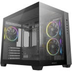 DEEPCOOL Carcasa PC DEEPCOOL CG330 3F, ARGB, Black - IT-Fashion.ro