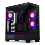 Phanteks Carcasă Phanteks XT Pro Vertical DRGB, Mid-Tower, E-ATX/ATX/Micro-ATX/Mini-ITX, Tempered Glass, ARGB Fans, Black - IT-Fashion.ro