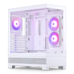 Phanteks Carcasă Phanteks XT Pro Vertical, Mid-Tower, E-ATX/ATX/Micro-ATX/Mini-ITX, Tempered Glass, ARGB Fans, White - IT-Fashion.ro