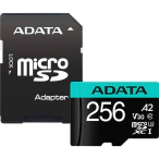ADATA Card de memorie ADATA microSDXC Premier Pro, 256GB, Clasa 10 + Adaptor SD - IT-Fashion.ro