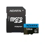 ADATA Card de memorie ADATA Premier, 128GB, MicroSDXC, UHS-I, Black - IT-Fashion.ro