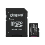 KINGSTON Card de memorie KINGSTON Canvas Select Plus SDCS3/128GB, 128GB, Clasa 10 + Adaptor SD - IT-Fashion.ro