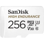 SANDISK Card de memorie SANDISK microSDXC High Endurance, 256 GB, V30, U3 - IT-Fashion.ro