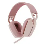 Logitech Casti cu microfon LOGITECH Zone Vibe 100 981-001224, Wireless, Rose - IT-Fashion.ro