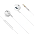 KRUGER & MATZ Casti cu fir KRUGER & MATZ KMPB2-W, Jack 3.5 mm, White - IT-Fashion.ro