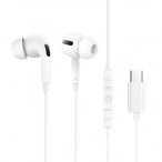 Baseus Casti Handsfree USB-C BASEUS Encok C18, White - IT-Fashion.ro