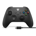 Microsoft Controller Wireless MICROSOFT Xbox Series X/S, Carbon Black + Cablu USB-C (EP2-29944) - IT-Fashion.ro