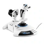 THRUSTMASTER Joystick THRUSTMASTER T-Flight Hotas One MSFS Edition, White (4460295) - IT-Fashion.ro
