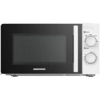 DAEWOO Cuptor cu microunde DAEWOO KOR-6M20W, 20l, 700W, 5 niveluri de putere, Alb - IT-Fashion.ro