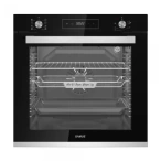 Samus Cuptor incorporabil SAMUS SCE828GCF3D, 80 L, 2500 W, 8 funcții, curățare catalitică, negru - IT-Fashion.ro