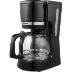 HEINNER Cafetiera Heinner HCM-800BK, 800W, 1.5L, Filtru detasabil si lavabil, Functie mentinere cald, Sistem antipicurare, Oprire automata 40 min, Indicator nivel apa, Negru - IT-Fashion.ro