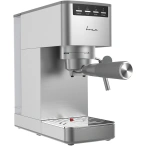 FRAM Espressor manual FRAM FEM-D15SS, 1350 W, 15 Bar, rezervor de apa detasabil 1.2 L,Carcasa Inox - IT-Fashion.ro