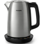 PHILIPS Fierbator electric PHILIPS Avance Collection HD9359/90, 22000W, 1.7l, Argintiu/Negru - IT-Fashion.ro