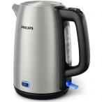 PHILIPS Fierbator electric PHILIPS Viva Collection HD9353/90, 22000W, 1.7l, Argintiu/Negru - IT-Fashion.ro