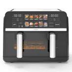 Samus Friteuza cu aer cald Samus AF9BIG-S2500DW, 9L, 2500W, 10 programe, Fry Force 360° - IT-Fashion.ro