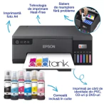 Imprimanta Epson EcoTank L8050 C11CK37402, InkJet CISS, A4, Wireless, Negru