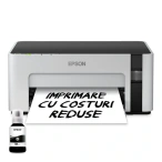 EPSON Imprimanta Epson EcoTank M1120 C11CG96403, A4, Wi-Fi, Alb/Negru - IT-Fashion.ro