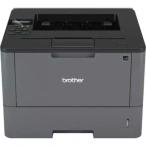 Brother Imprimanta Laser BROTHER HL-L5000D, Monocrom, A4, Duplex, USB/LAN, Tava coli: 250 coli, Grey-Black - IT-Fashion.ro