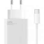 XIAOMI Incarcator retea XIAOMI BHR9462EU, 120W, 1 x USB-A, Alb + Cablu USB-C - IT-Fashion.ro
