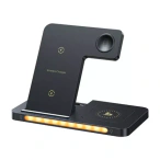 SOCOMEC Incarcator wireless REMAX Minxl Pro RP-W70 3 in 1, 22W, USB Type-C, Negru - IT-Fashion.ro