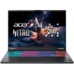 ACER Laptop Acer Nitro 16S AI AN16S-61-R4UF NH.QXVEX.008, AMD Ryzen AI 9 365, 16 inch, RAM 32GB, SSD 1TB, nVidia GeForce RTX 5070 8GB, Fara sistem de operare, Obsidian Black - IT-Fashion.ro