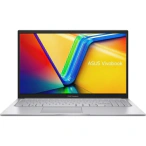 ASUS Laptop ASUS Vivobook 15 X1504VA-BQ4595, Intel Core 5 120U, 15.6 inch, RAM 16GB, SSD 1TB, Intel Graphics, Fara sistem de operare, Cool Silver - IT-Fashion.ro